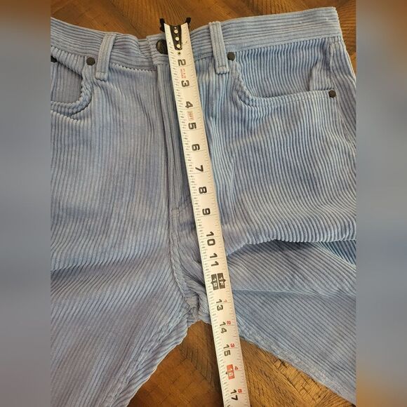 $250 MSRP rag & bone Riviera Cordory Ankle Straight Leg Size 32 Blue - Picture 9 of 11